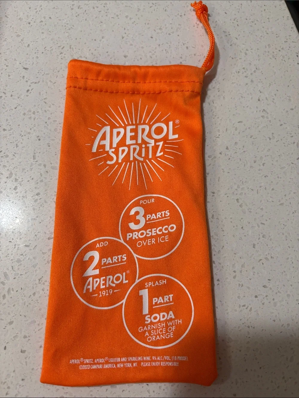 Aperol official branded